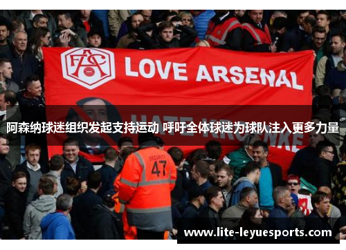 阿森纳球迷组织发起支持运动 呼吁全体球迷为球队注入更多力量